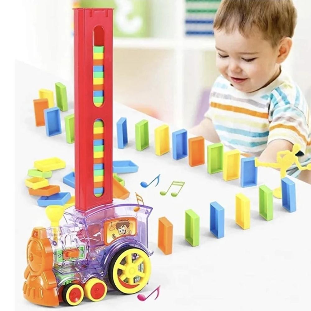 Dominos Happy Train Set Educational lights and sounds